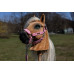 Sada ohlávky a vodítka pro hobby horse – Ružová